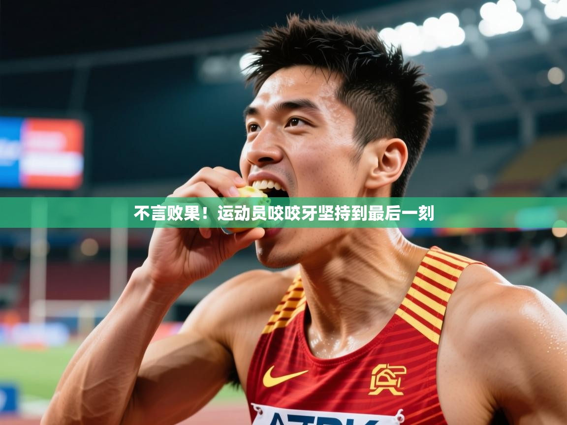 2026 完美体育不言败果！运动员咬咬牙坚持到最后一刻  第1张